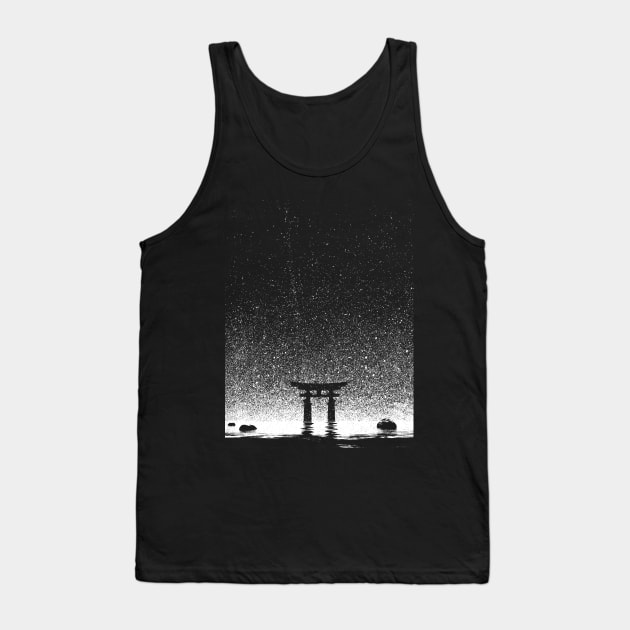 Japan at Night Tank Top by Exosam